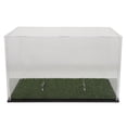 thumbnail image 1 of Caja expositora de rugby con hebilla, vitrina transparente para balón de rugby, vitrina de escritorio, vitrina estable, caja expositora de acrílico, 1 of 8