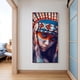 thumbnail image 5 of Cuadros Decorativos 5D DIY completo redondo diamante pintura Tribal mujer mosaico imagen pared arte manualidades Ehuebsd Nuevos Originales, 5 of 8