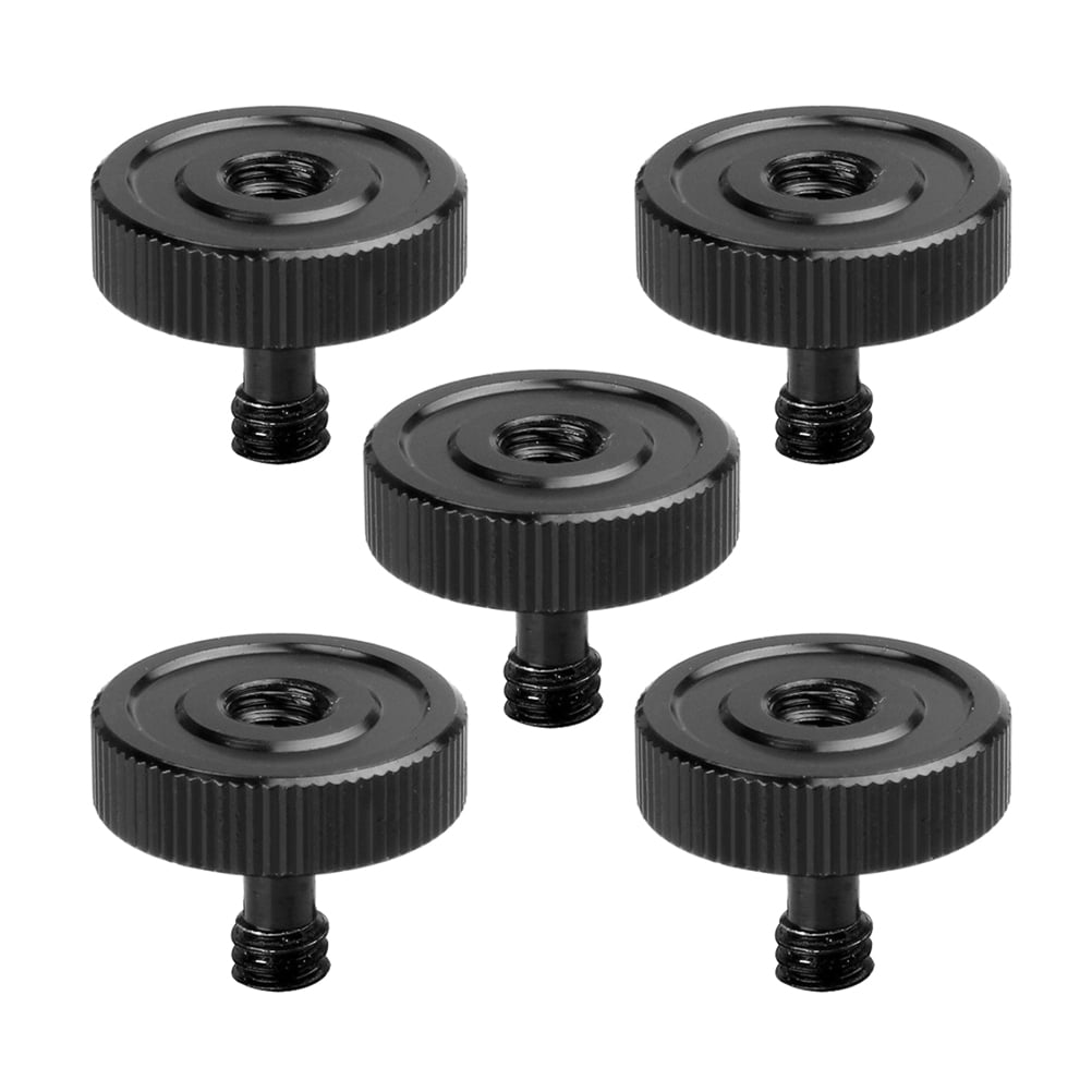 5pcs Camera Stand Screws Camera Stand Fixing Screws Camera Holder Screws Metal Black Screws