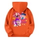 thumbnail image 3 of Moonsky Sudadera con capucha y cordón HUNTRX, estampado de grupo de chicas coreanas, jersey corto, suave y cómodo, top de manga larga para primavera y otoño. Azafrán 160, 3 of 4