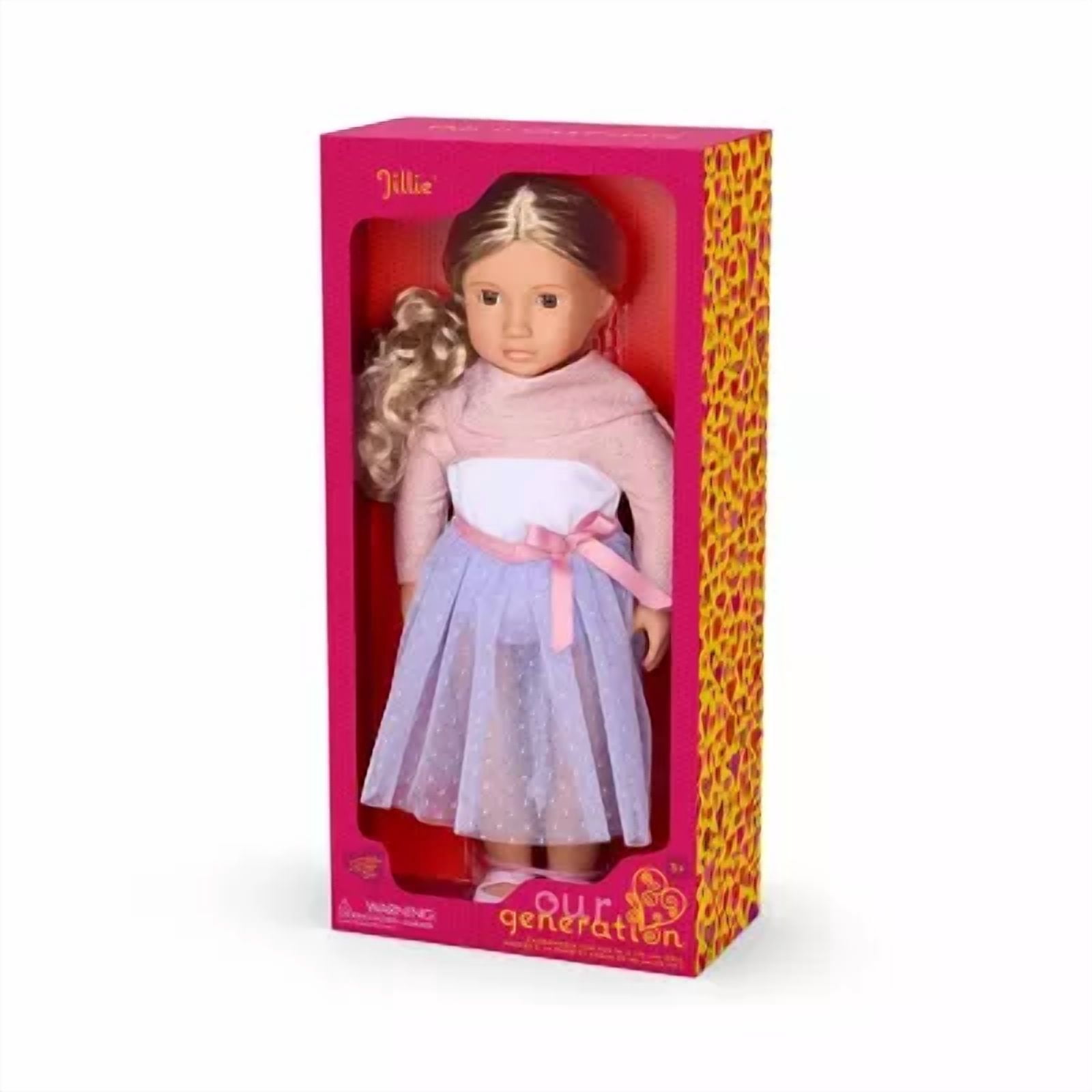 Our Generation Jillie 18" Ballerina Doll in Enchanting Ballet Dress