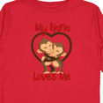 thumbnail image 4 of Inktastic My Nana Loves Me Monkey Boys or Girls Long Sleeve Toddler T-Shirt, 4 of 5