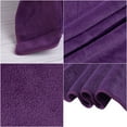 thumbnail image 2 of 2-Pieces Bath Towel Set For Bathroom,Ultra Absorbent Solid Dark Purple 30"x60", 2 of 5