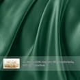 thumbnail image 4 of THXSILK 19 Momme Silk Pillowcase, 100% Natural Mulberry Silk Pillowcase for Hair & Skin, Pillow Sham with Envelope Closure, Queen Size(20"x30"), Emerald Green, 4 of 8