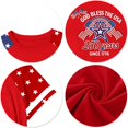thumbnail image 4 of CCRFTGI Usa Flag Shirts for Child Girls Size 7 Patriotic 4th Of July Cute Tops 250th Anniversary Flag Tshirt July 4th Celebration Summer Tops 1776 T-Shirts Wine 9-10 Years, 4 of 5