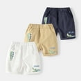 thumbnail image 6 of FLMEI Boys Shorts Summer Cotton Shorts Pants Elastic Casual Active Athletic Sweatpants Shorts Shortie Cute Dinosaur Cartoon Shorts for Kids Toddler 1-9Y, 6 of 9