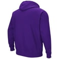 thumbnail image 3 of Men's Colosseum Purple Clemson Tigers Arch & Logo 3.0 Pullover Hoodie, 3 of 3