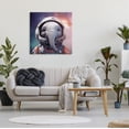 thumbnail image 3 of Stupell Industries Astronaut Elephant Portrait Animals & Insects Painting Gallery Wrapped Canvas Art Print Wall Art, 30 x 30, 3 of 8