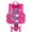 Pink Butterf, variant on Gogokids Kids Swim Vest Life Jacket Flotation Swimming Aid with Adjustable Safety Strap Age 1-9 Years/22-50Lbs, Red Unicorn