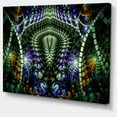 thumbnail image 2 of Unique Colorful Fractal Design Pattern - Oversized Abstract Canvas Art, 2 of 3