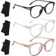 thumbnail image 1 of 3-pack Iave Blue Light Blocking Glasses Anti-glare Glasses Computer Reading, 1 of 5