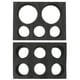 thumbnail image 1 of 2 bandejas portátiles para tazas de café, soportes para fijar tazas, bandejas para llevar para leche y té., 1 of 7