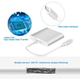 thumbnail image 2 of USB C to HDMI 4K Multiport Adapter, 3 in 1 Type C Hub with USB 3.0 + USB C Charging Port Digital Converter Compatible for MacBook/Chromebook Pixel/Dell XPS13/Samsung Galaxy s8/s8 Plus (Silver), 2 of 10