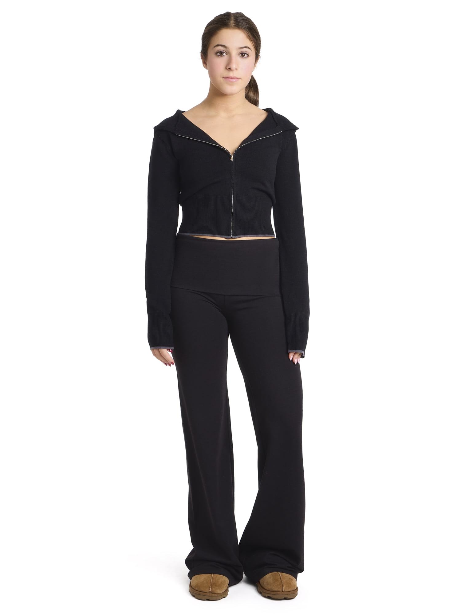 Mills by Millie Bobby Brown Women's Foldover Pants, Sizes XXS-XXL