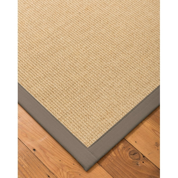 NaturalAreaRugs Largo Sisal Area Rug, Handmade in USA, 100 Natural Sisal, NonSlip Latex