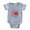 Heather Gray, variant on CafePress - Retired Postal Worker Graph - Cute Infant Baby Football Bodysuit