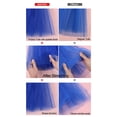 thumbnail image 2 of Women's Classic Elastic 4 Layered Lined Tutu Skirt, Royal Blue, 2 of 4