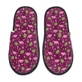thumbnail image 1 of Fotbe Festive Flamingos Pantuflas Peludas para Mujer con Estampado, Zapatillas de Peluche, Zapatos de Invierno para Casa, Uso Interior y Exterior-Medium, 1 of 8