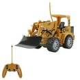 thumbnail image 1 of Bulldozer de Control remoto camión de construcción vehículos de ingeniería juguetes educativos Abanopi Amarillo/Camión barredora de nieve RC, 1 of 7