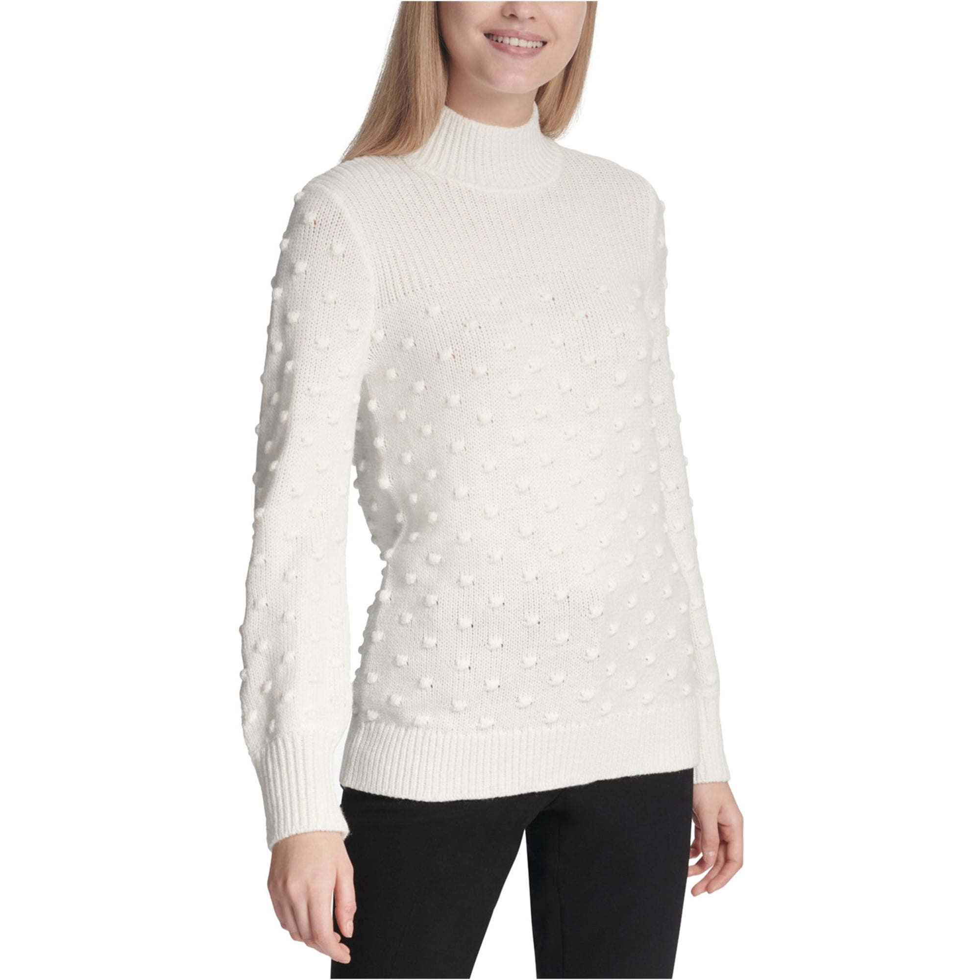 calvin klein fuzzy sweater