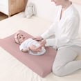 thumbnail image 5 of YAHHU 2pcs Changing Pad Cover Pure Cotton Removable Diaper Changing Table Pad Sheets for Baby Cream Pink 32.28 x 16.14 in, 5 of 5