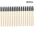 thumbnail image 6 of Soimiss 20Pcs Eyebrow Combs with Smooth Black Bamboo Handle for Comfortable Makeup Application, 6 of 7