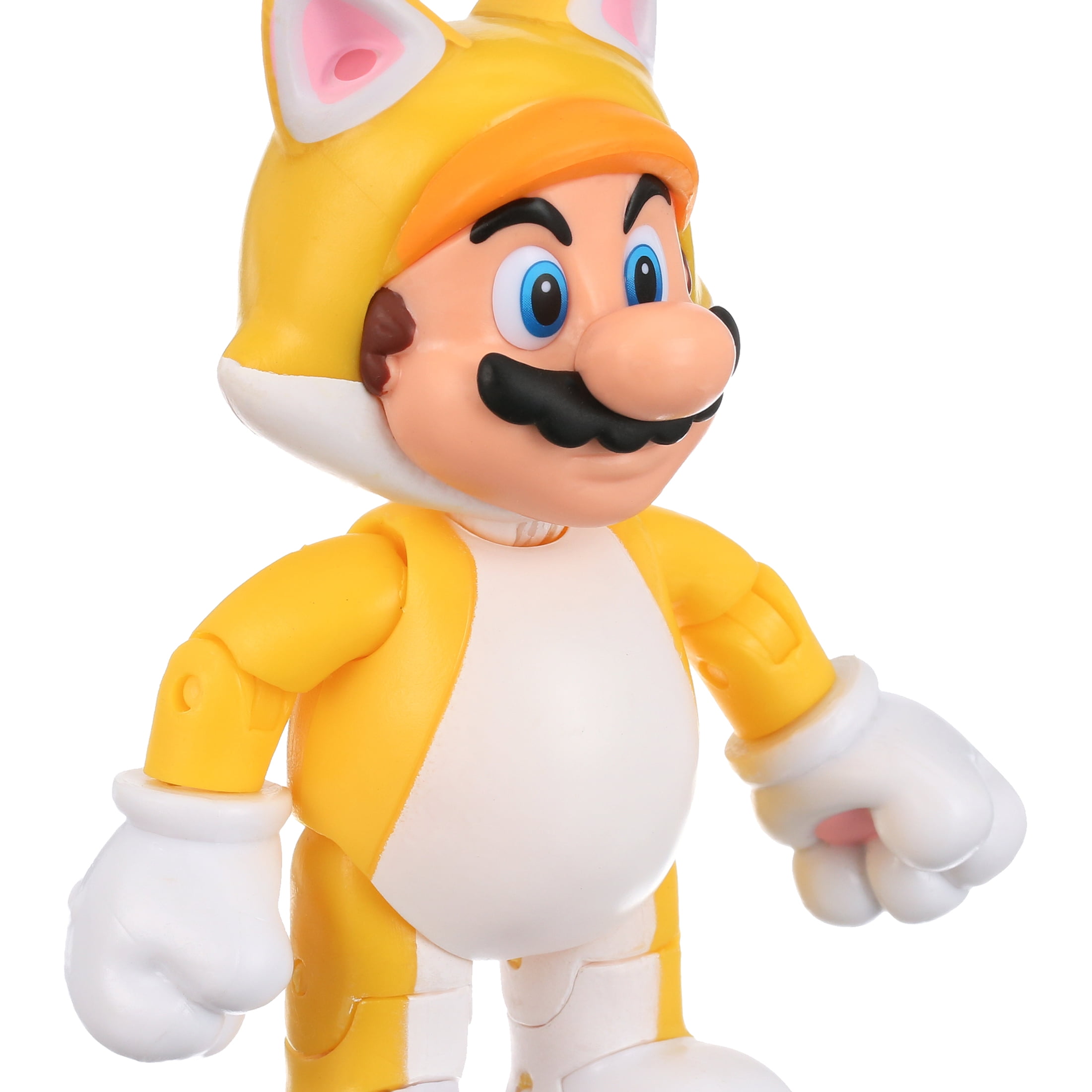 World of Nintendo Cat Mario with Bell Action Figure, 4 – Logan's