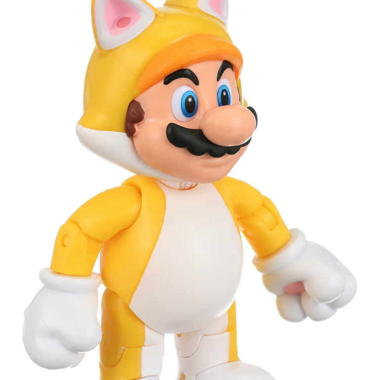 World of Nintendo Yellow Cat Mario Figure Series 1-5 for sale online
