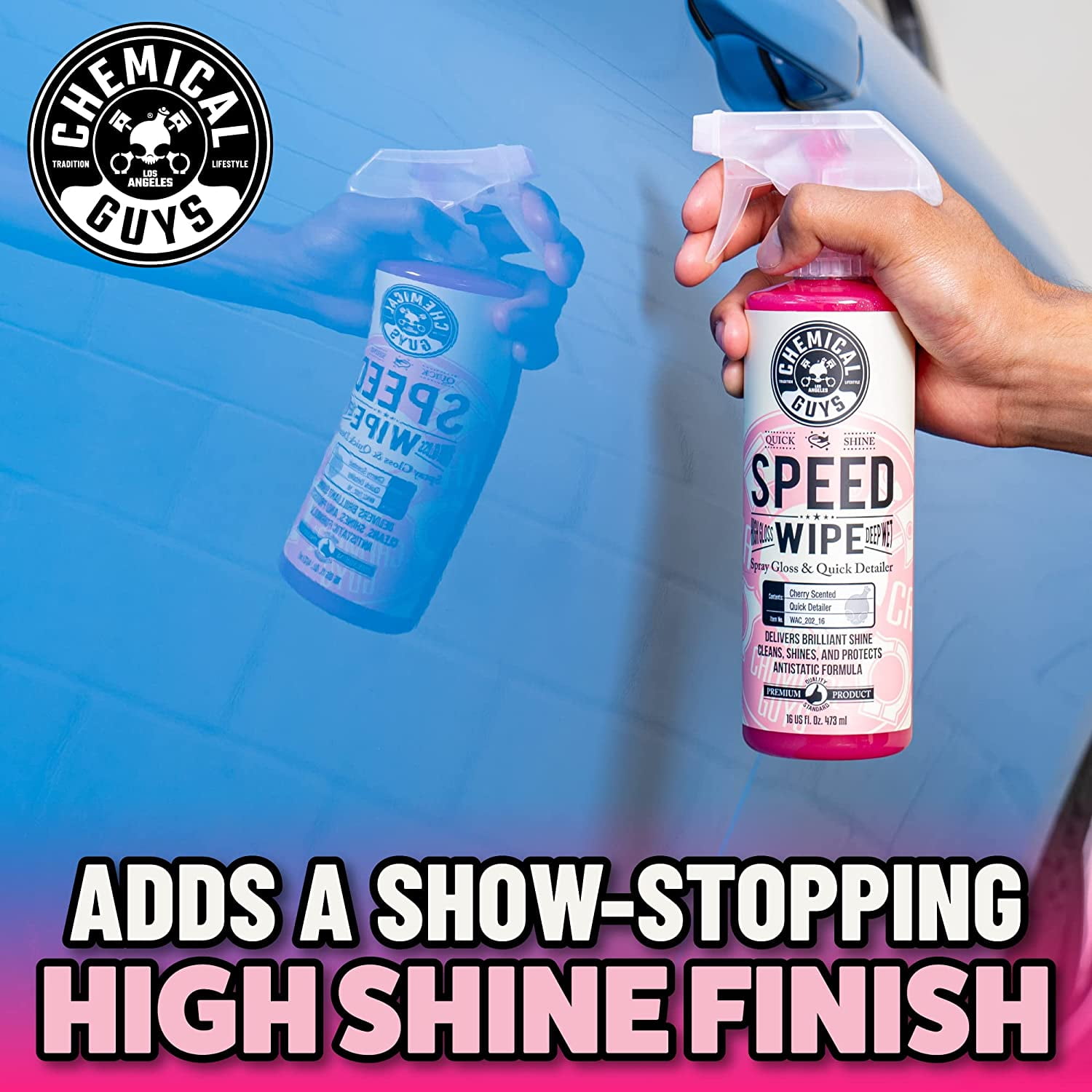 Chemical Guys Speed Wipe - Quick Detailer VW CC Shine Road Grime Dub  Stanced 