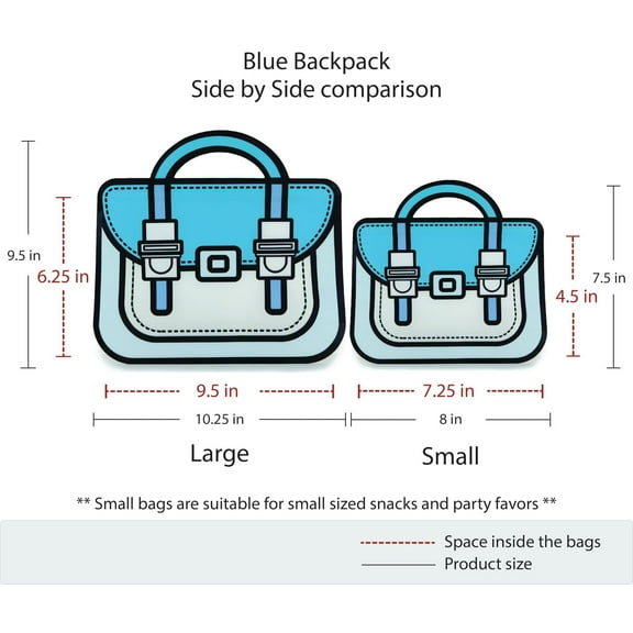Gift Bags for Kids Birthday Party Supplies-Bulk Goodie Bag for Candy,Food,Snacks