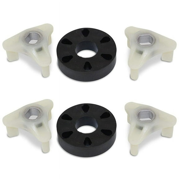 2X 285753A Motor Coupling Replacement Parts-for Washing Machine- Metal Reinforced Core