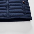 thumbnail image 5 of Mens Puffer Vest Winter Full Zipper Sleeveless Padded Jacket Gilets with Detachable Hooded Warm Outerwear Zip Up Pockets Vests, 5 of 9