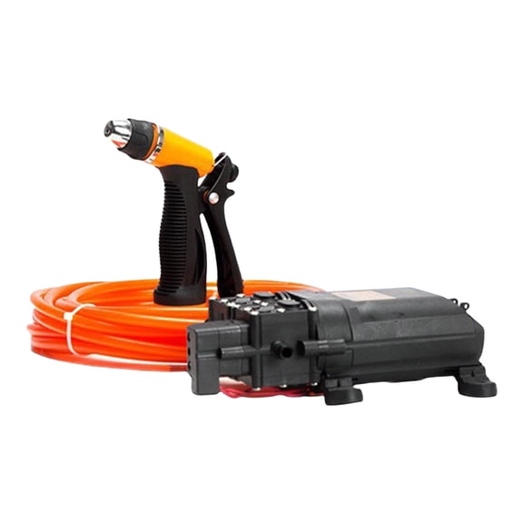 High Efficiency 12V Double Pump Car Washing Device Suitable for Garages and Outdoor Adventures Easy Vehicle Maintenance