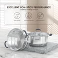 thumbnail image 4 of Steamer Pots Sunhouse, acero inoxidable, 3 litros, 2 niveles, con tapa, 4 of 9