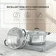 thumbnail image 4 of Steamer Pots Sunhouse, acero inoxidable, 3 litros, 2 niveles, con tapa, 4 of 9