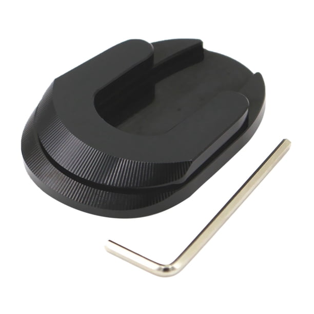 Placa de extensión de aleación de aluminio CNC para almohadilla ampliadora de para 125 250 300 Negro DYNWAVEMX Almohadilla ampliadora con soporte