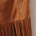 thumbnail image 4 of AYYUFE Women Autumn Fashion Suedette Sleeveless Tassel Fringed Jacket Vest Waistcoat, 4 of 5