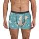 thumbnail image 1 of Fotbe Teal Mama Llama Calzoncillos Tipo Boxer con Bolsa de Soporte Total para Hombre, X-Temp Fresco, Transpirable y de Secado Rápido-XX-Large, 1 of 5