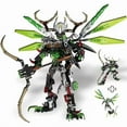 thumbnail image 5 of Biochemical Warrior BionicleMask of Light Bionicle Tahu Fire Building Block Compatible Bionicle Toys Brain Game071103, 5 of 6