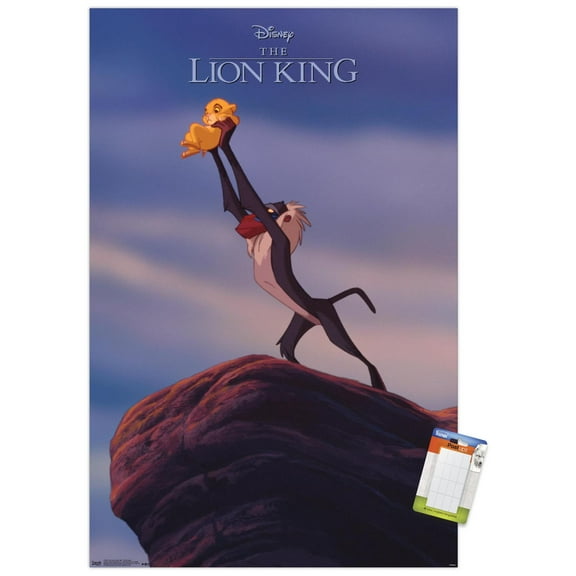 Disney The Lion King 1994 - Pride Rock Wall Poster, 14.725" x 22.375"