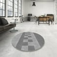 thumbnail image 4 of Ahgly Company Machine Washable Indoor Rectangle Transitional Dark Gray Area Rugs, 8' x 12', 4 of 7