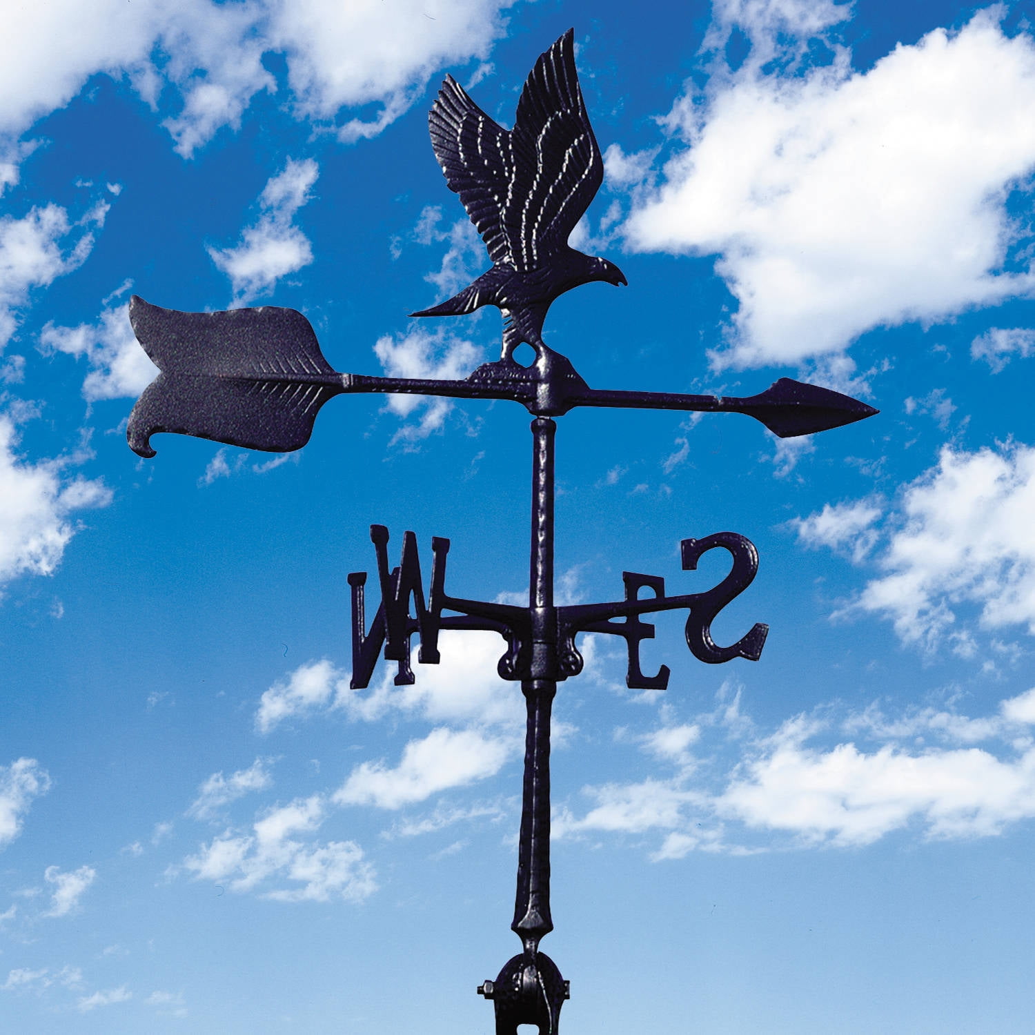 24 Eagle Accent Weathervane, Black