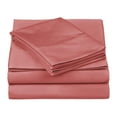 thumbnail image 2 of BNM Egyptian Cotton 530 Thread Count Sheet Set, Twin XL Size, Blush, 2 of 5