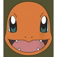 thumbnail image 2 of Junior's Pokemon Charmander Smile Racerback Tank Top Military Green Large, 2 of 4