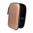 thumbnail image 1 of Funda para raqueta de tenis de mesa, funda para raqueta de Pickleball con cierre de cremallera, funda cartuchera de almacenamiento, funda para paleta Marrón, 1 of 8