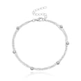 thumbnail image 4 of Dsscvnef Personality Alloy Bead Chain Anklet for Women Fashionable Geometric Design Beach Jewelry Foot Accessory, 4 of 4