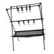 thumbnail image 1 of Estante Colgante Para Utensilios De Cocina Para Acampar, Organizador Colgante De Herramientas Para Acampar, Plegable Multicapa Con Malla Y Gancho Para Exteriores, 1 of 7