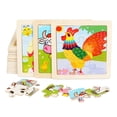 thumbnail image 1 of Juguetes educativos CUTICAT Rompecabezas para niños 2x s de animales de Baby Toldder juguetes de educación temprana, 1 of 8