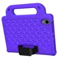 thumbnail image 2 of Kids Friendly Handle Case for iPad mini 6th Generation 8.3 inch 2021, Case for iPad mini 6th Gen with Kickstand Hand/ Shoulder Strap Heavy Duty Protection Tablet Case Cover, Purple, 2 of 6
