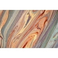 thumbnail image 2 of Jenny Rainbow Fine Art 18x13 White Modern Wood Framed Museum Art Print Titled - Fluid Acrylic Multicolored Flows, 2 of 4
